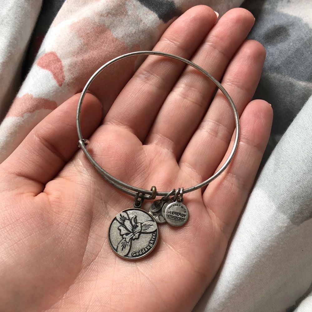 Silver “Goddaughter” Alex and ani
